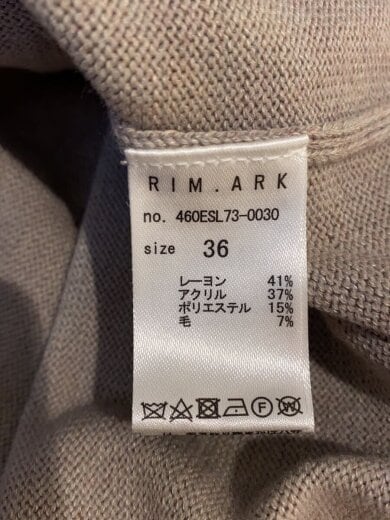 商品画像：2 neck type knit OP/36/レーヨン/グレー/460ESL73-0030 4