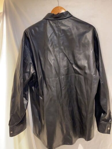 商品画像：レザージャケット・ブルゾン/3/レザー/ブラック/無地/AL21W-SH03 2