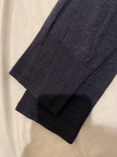 画像：MARGARET HOWELL × JOHN SMEDLEYニット・セーター(薄手)/L/ウール/ネイビー/無地/579-92600015