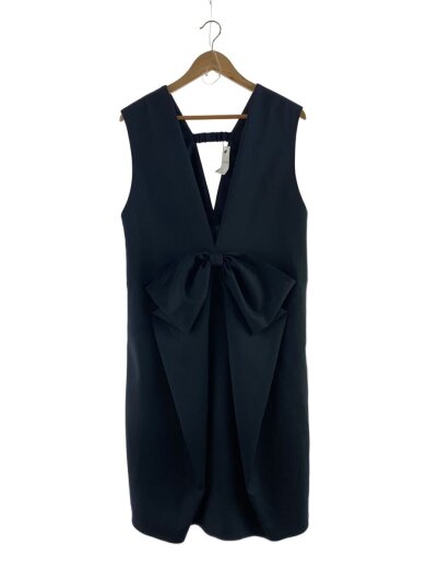 商品画像：リボンベストワンピース/36/ポリエステル/ネイビー/MA253FA003 1