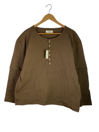 商品画像：65537/長袖Tシャツ/2/コットン/BRW/65537-CS02C 1