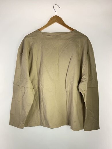 商品画像：65537/長袖Tシャツ/2/コットン/BEG/65537-CS02C 2