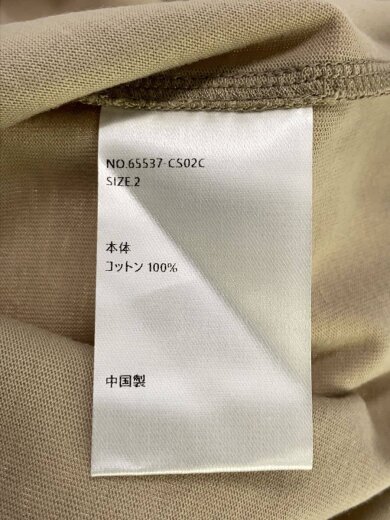 商品画像：65537/長袖Tシャツ/2/コットン/BEG/65537-CS02C 4