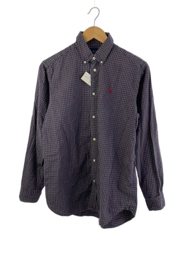 商品画像：長袖シャツ/XL/コットン/NVY/総柄 1