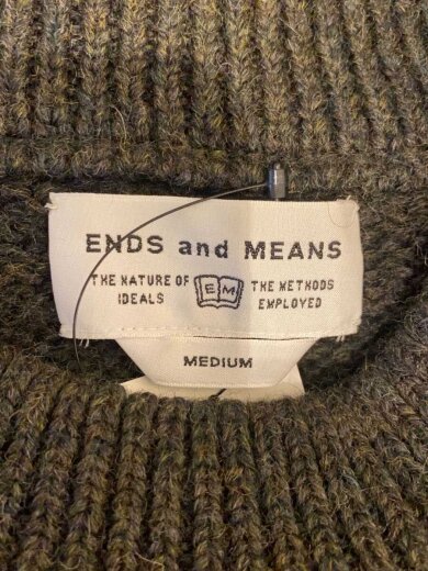 商品画像：ニット・セーター(厚手)/M/ウール/カーキ 3