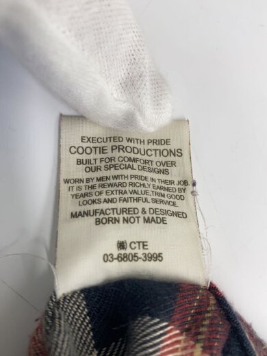 商品画像：長袖シャツ/L/レーヨン/BEG/チェック 5