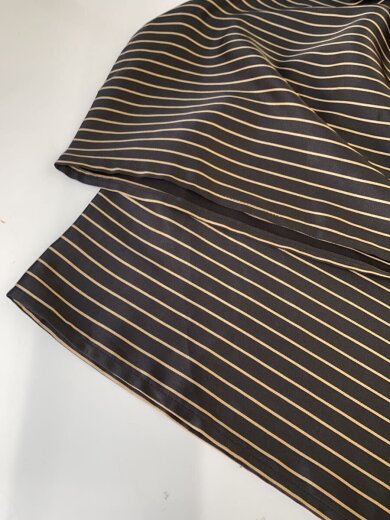 商品画像：コート/FREE/ポリエステル/BLK/ストライプ 6