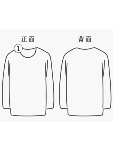 商品画像：ニット・セーター(厚手)/M/ウール/NVY// 9