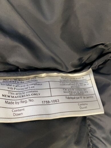 商品画像：ダウンジャケット/S/ナイロン/BLK/NF0A3C8D 4