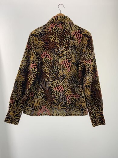 商品画像：長袖シャツ/--/ポリエステル/BLK/花柄/23-11-2085-115 2