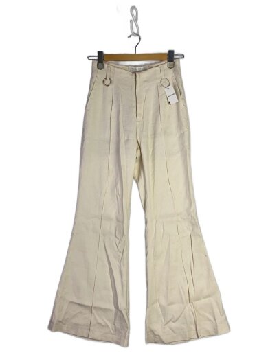 商品画像：ブーツカットパンツ/38/シルク/WHT// 1