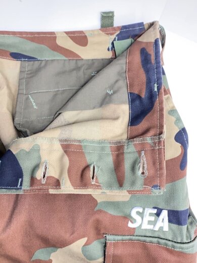 商品画像：ショートパンツ/L/コットン/マルチカラー/カモフラ/WDS-O-ATOE-25-Q3-PT-01// 3