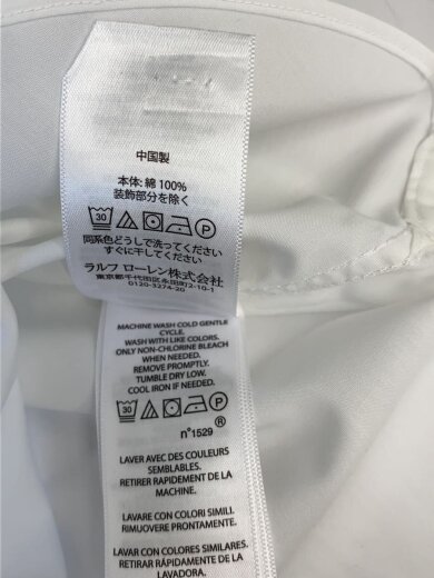 商品画像：長袖シャツ/15.5/コットン/WHT// 4