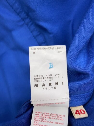 商品画像：コート/40/コットン/BLU 5