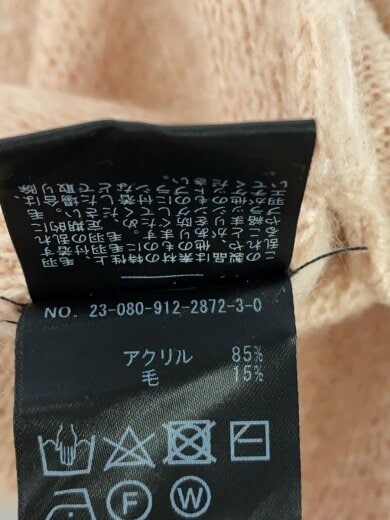 商品画像：カーディガン(厚手)/36/アクリル/PNK/23-080-912-2872-3-0// 5