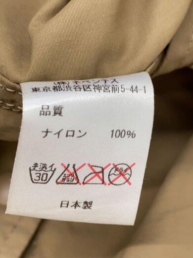 画像：South2 West8(S2W8)ナイロンジャケット/M/ナイロン/BEG/無地4