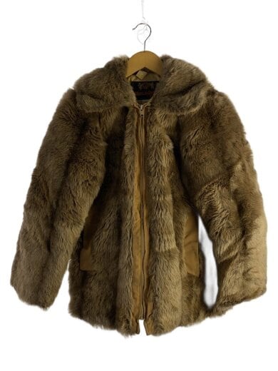 商品画像：Hansa-Branta/レザージャケット・ブルゾン/S/ファー/BRW 1