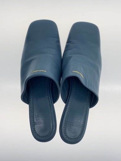 商品画像：スクウェアトゥミュール/36/BLU/レザー 3