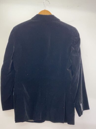 商品画像：テーラードジャケット/44/コットン/BLK/無地 2