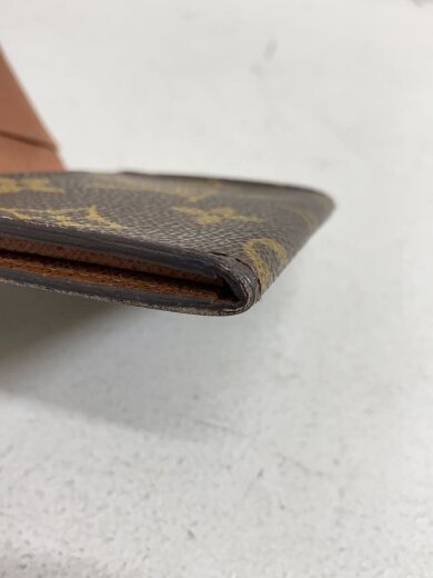 商品画像：アンヴェロップ・カルト・ドゥ・ヴィジット_モノグラム・キャンバス/PVC/BRW/レディース 6