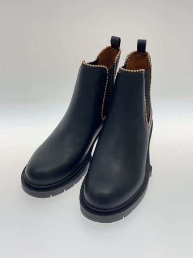 商品画像：サイドゴアブーツ/24.5cm/BLK 2