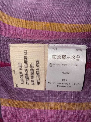 商品画像：KARDO/CHINTAN HWS02/半袖シャツ/M/シルク/PUP/チェック 5