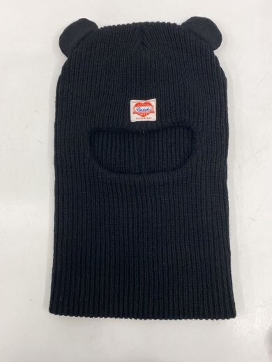 商品画像：Bear Balaclava/ヘッドウェア/FREE/アクリル/BLK/レディース/S2.5-1202 1