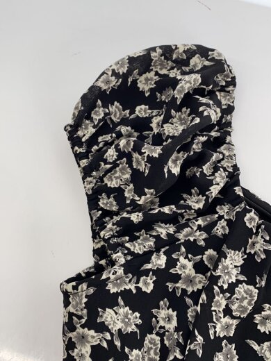 商品画像：ノースリーブワンピース/0/ポリエステル/BLK/花柄 6