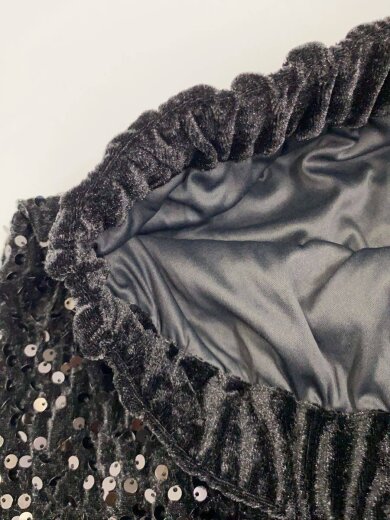 商品画像：ロングスカート/M/ポリエステル/BLK 3