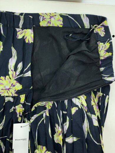 商品画像：ロングスカート/36/コットン/NVY/3212234101 3