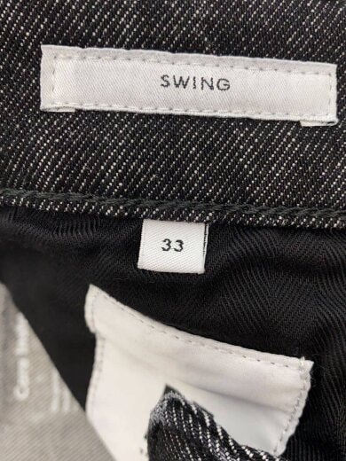 商品画像：スキニーパンツ/33/コットン/BLK/無地 5