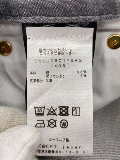 商品画像：ボトム/33/コットン/GRY/無地 6