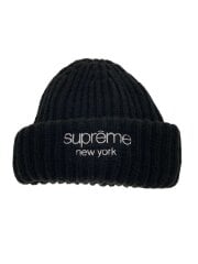 CLASSIC LOGO BEANIE/--/アクリル/BLK/メンズ