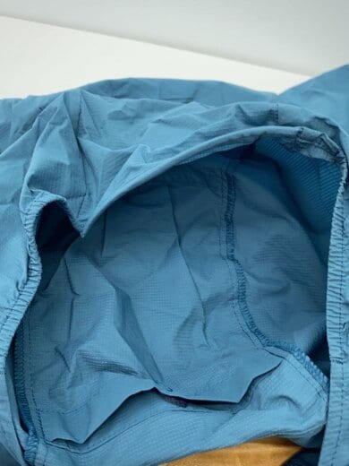 商品画像：SWALLOWTAIL VENT HOODIE_スワローテイルベントフーディ/M/ナイロン/BLU 8