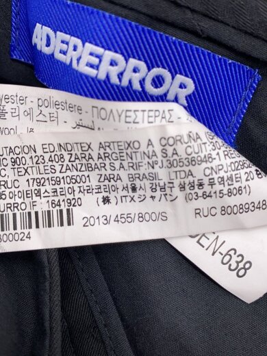 商品画像：×ZARA/スラックスパンツ/S/ポリエステル/BLK// 5