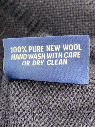 商品画像：ウールニット/34/NVY 5