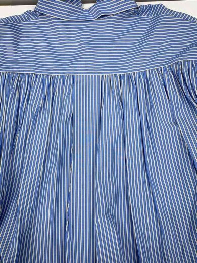 商品画像：25SS/長袖シャツ/2/ポリエステル/BLU/ストライプ 7