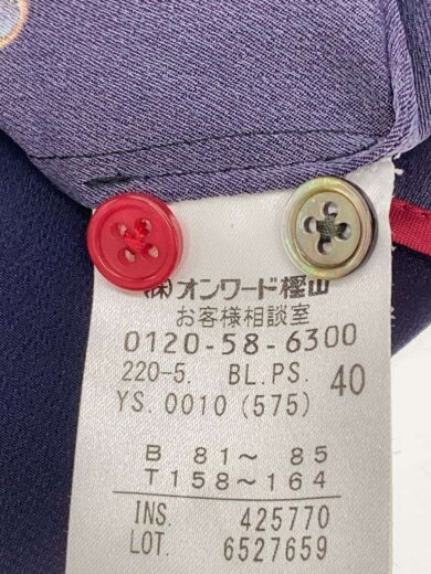 商品画像：長袖シャツ/40/ポリエステル/PUP/総柄// 4