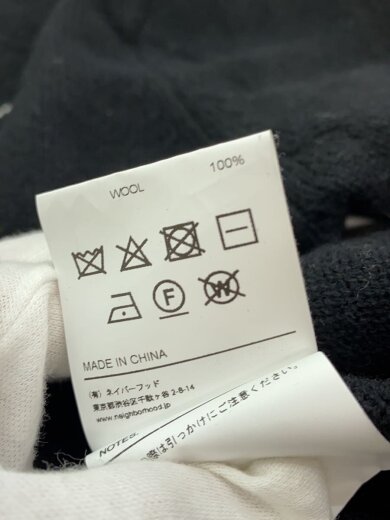 画像：NEIGHBORHOODSHARK SKIN/ニット・セーター(厚手)/M/ウール/BLK5