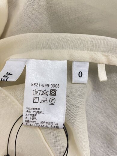 商品画像：長袖ブラウス/0/ウール/BEG 4