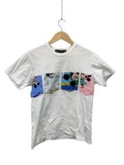 Tシャツ/M/コットン/WHT/IO-T004