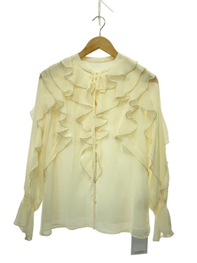 商品画像：長袖ブラウス/1/ポリエステル/IVO/25312780 1