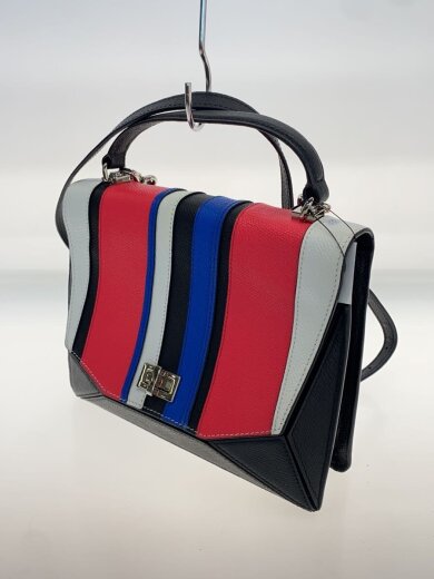 商品画像：ショルダーバッグ/--/BLK/ストライプ 2