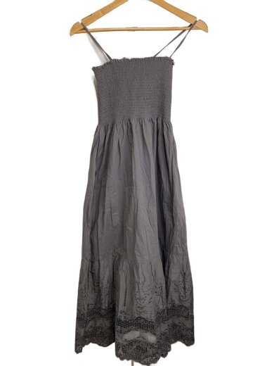 商品画像：キャミワンピース/FREE/コットン/GRY 1