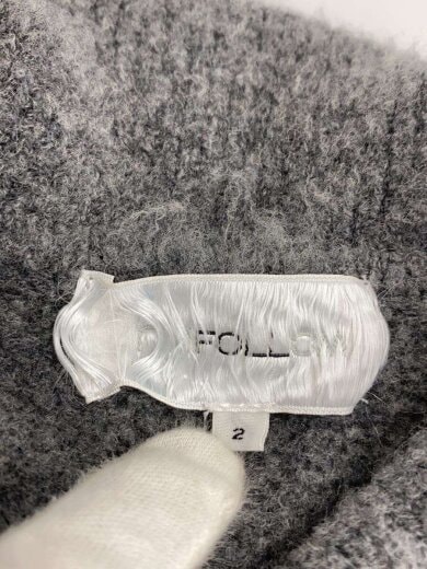 商品画像：カーディガン(厚手)/2/ウール/GRY 3