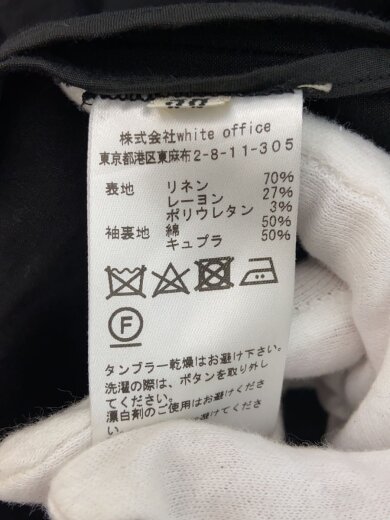商品画像：レーヨン混/ウレタン3％/コート/38/リネン/BLK 5