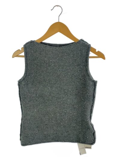商品画像：タグ付/25AW/Phyllis Knit Vest/ニットベスト/38/グレー/GJ-25AW-KT01 1