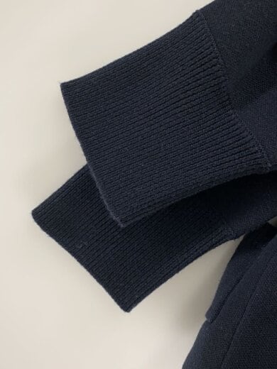 商品画像：カーディガン(厚手)/--/ポリエステル/NVY/無地 5