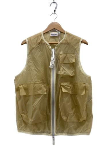 商品画像：ナイロンベスト/M/ナイロン/CML/無地 1