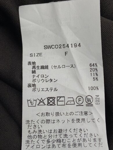 商品画像：ノースリーブワンピース/FREE/--/BRW// 5